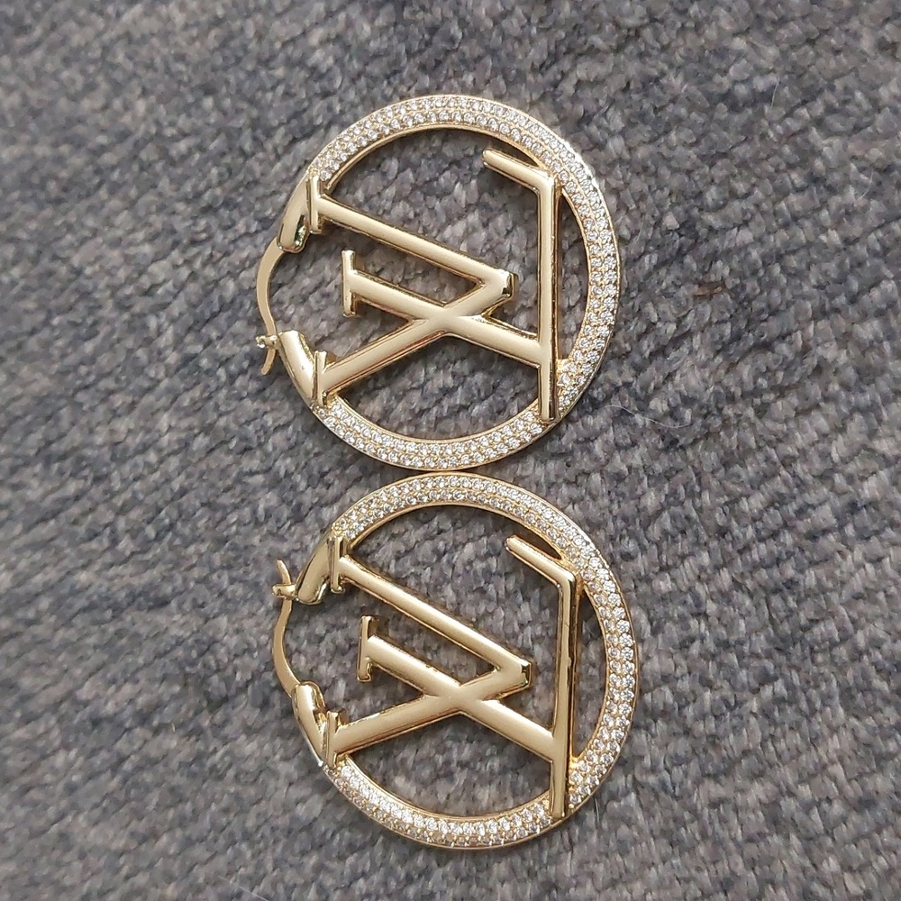 Goldtone Hoop Earrings